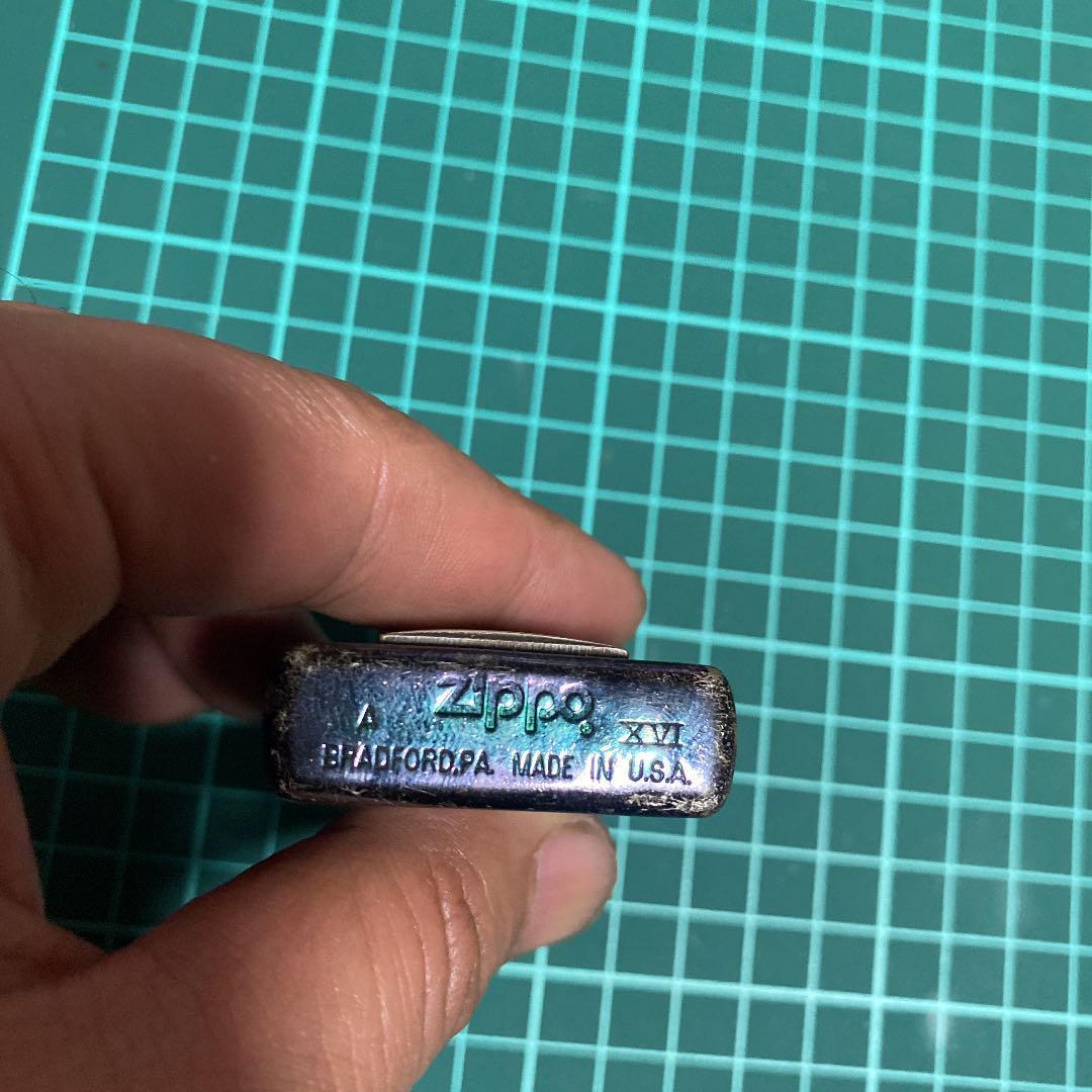 As is For Parts Zippo Limited Edition Thunderbird Oil Lighter