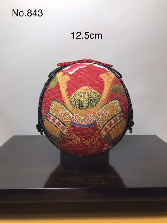 Temari Interior decoration  gift helmet  red Treasure ship  carp simple type