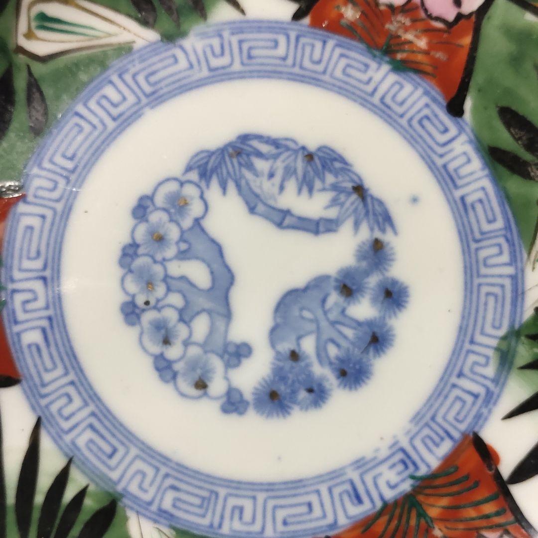 Koimari ware Kuai plate Kuai plate Color painting Hand-painted