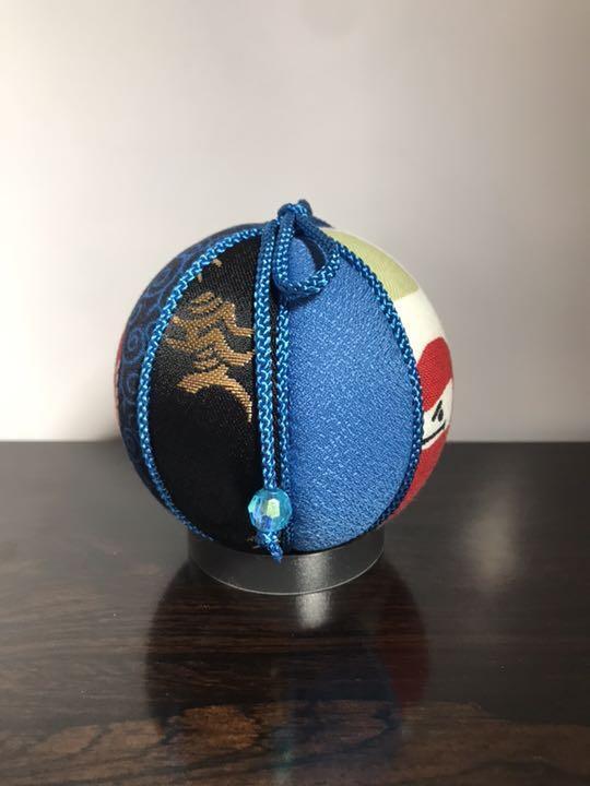 Temari  Interior decoration  gift  Daruma  Good luck Blue