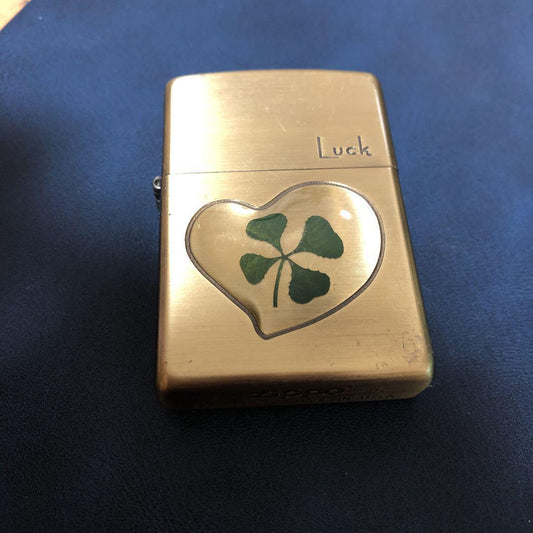 As is for Parts Zippo four-leaf clover model opening and closing sound