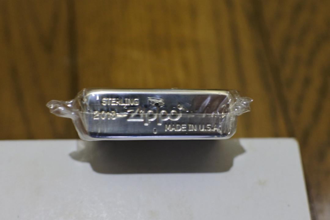 As is for parts ・Pure silver ・Warranty included V-WING ZIPPO Serial number inclu