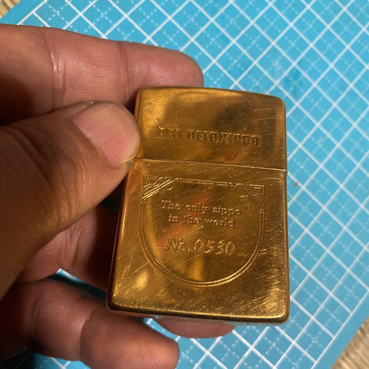 As is For PartsZippo limited edition ART DECO zippo oil lighter