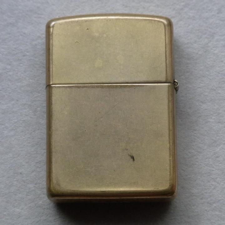 As is for parts ZIPPOライター　1993年 Zippo SOLID BRASS オーストラリア ジッポー ブラス