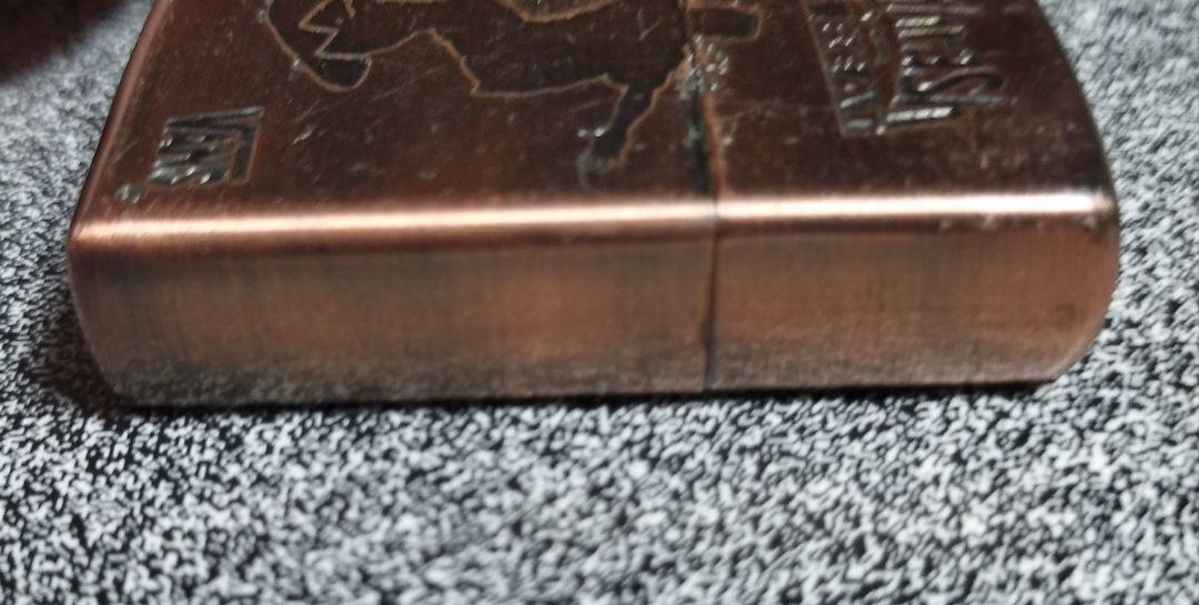 As is For Parts ZIPPO VANS skateboard bronze color 1994