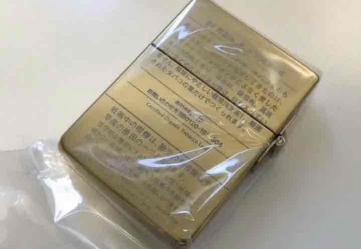 As is For Parts Zippo lighter replica 1935 limited gold amesupi