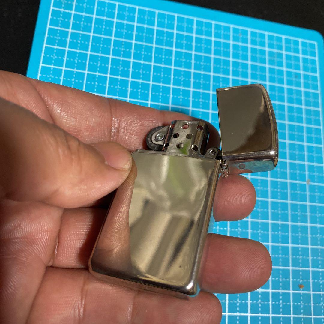 As is For Parts Zippo Lighter stained glass slim