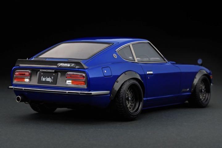 Ignition Model 1/18 Fairlady Z (S30) Blue Star Road
