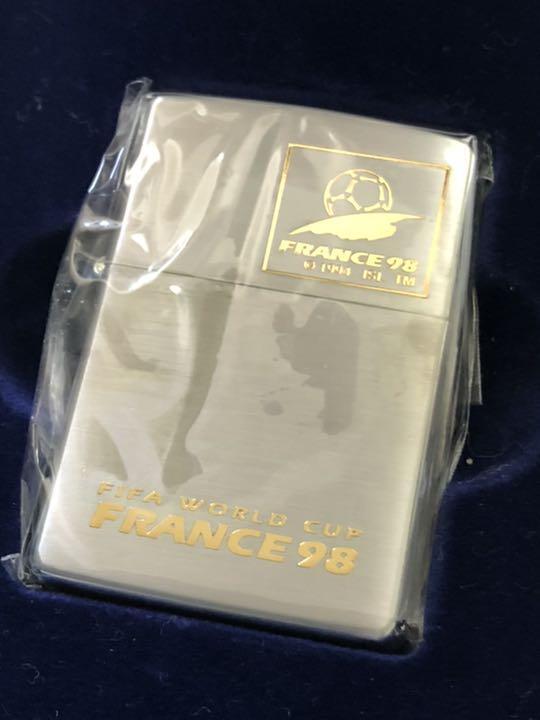As is For Parts Collaboration Zippo Lighter Soccer World Cup 1998