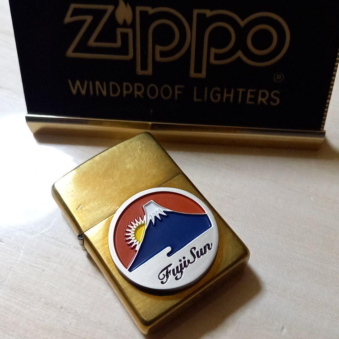 As is for parts ZIPPO lighter solid.brass mountain design