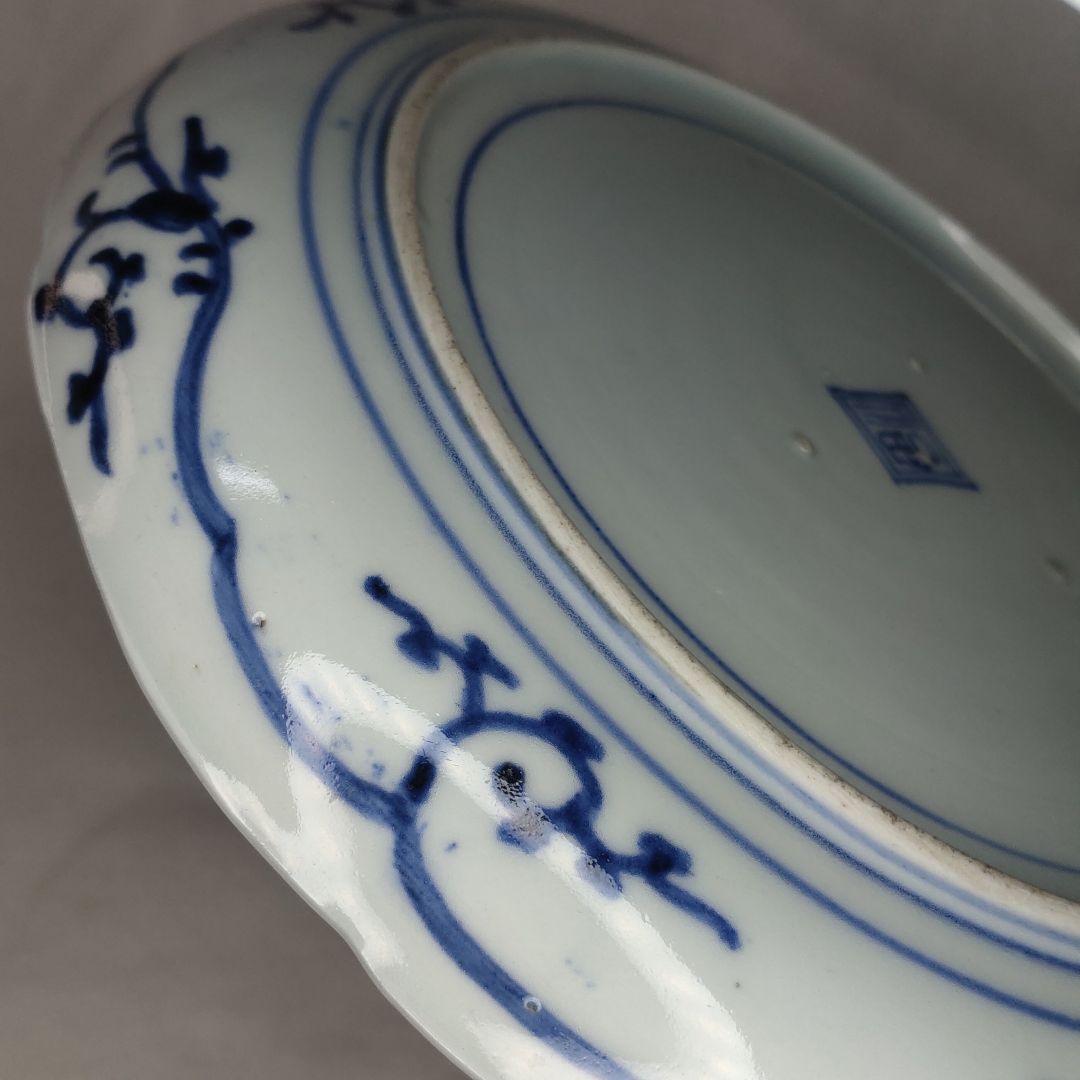 Old Imari ware Dyed medium plate Kakufuku Meiji period