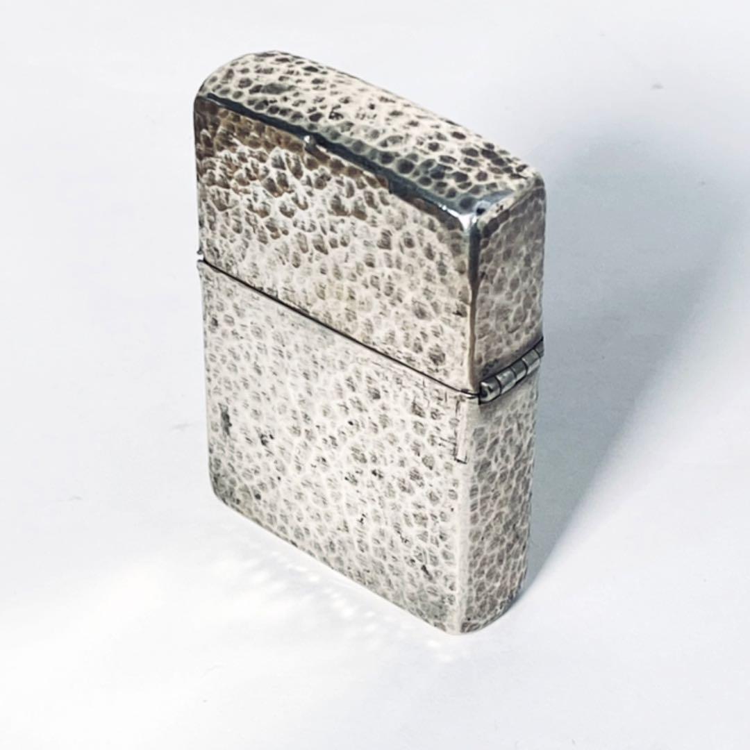 As is For Parts Zippo hammer tone sterling silver