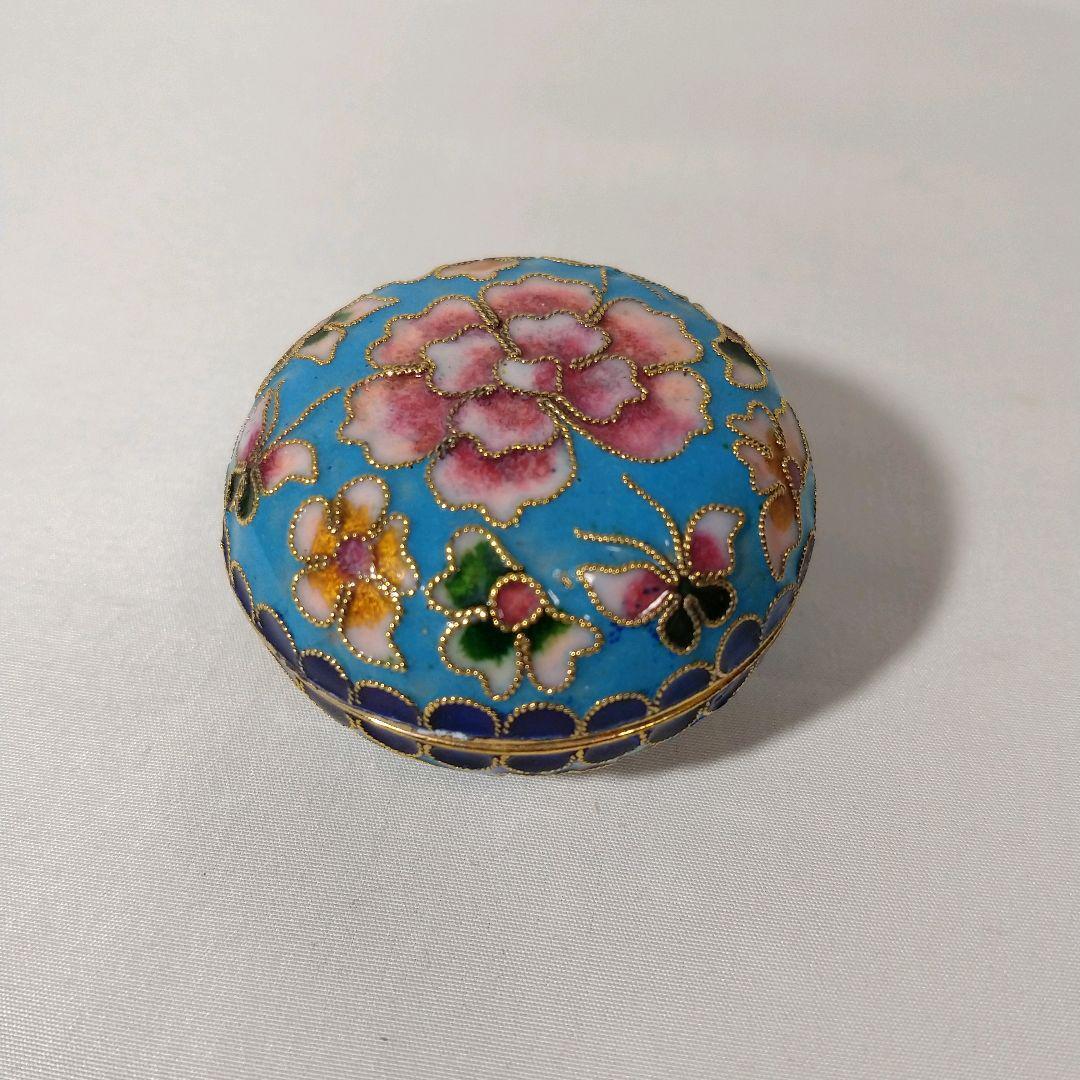 Cloisonne ware Kogo toothpick holder accessory case