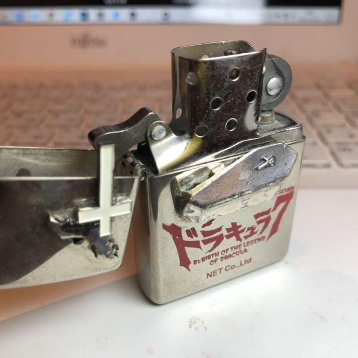 As is For Parts Karakuri zippo for sales promotion of "Dracula