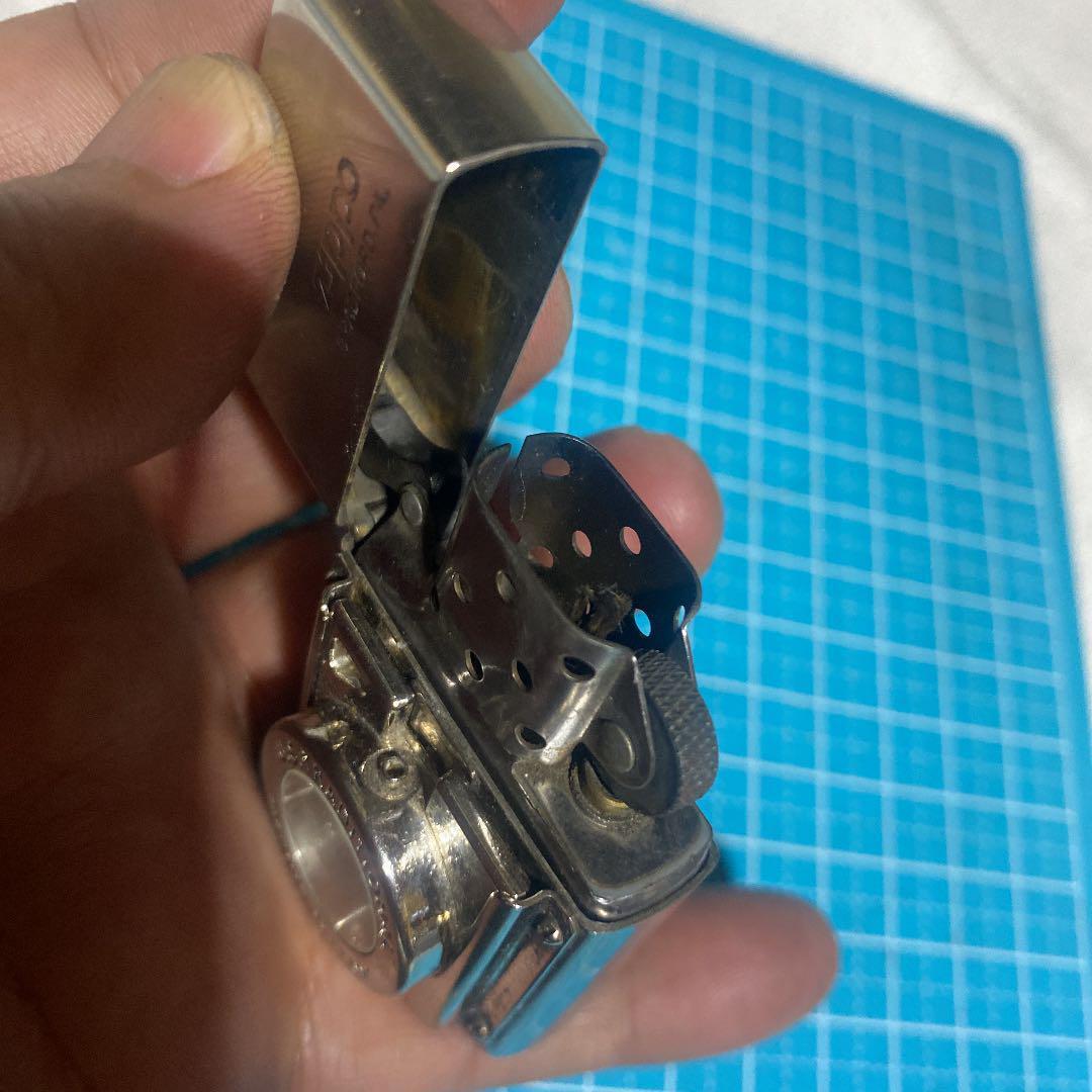 As is For Parts Zippo Time Light Oil Lighter
