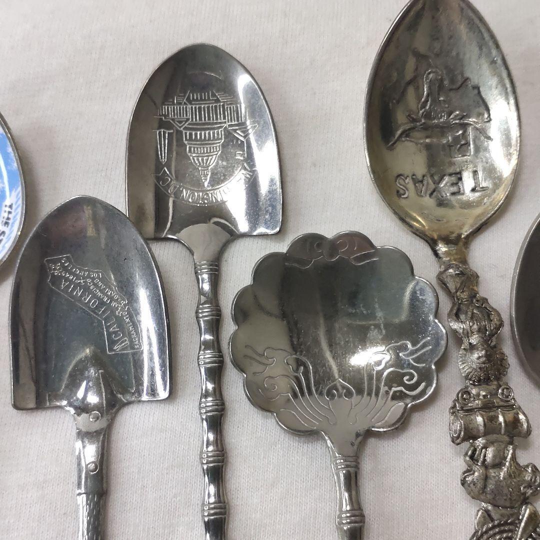 6 coffee spoons Stainless steel American collector release