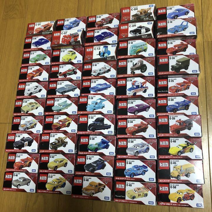 Unused item! ️ Tomica Cars minicar!! ️ C-1 ~ C-50!! ️ 50 units set!! ️
