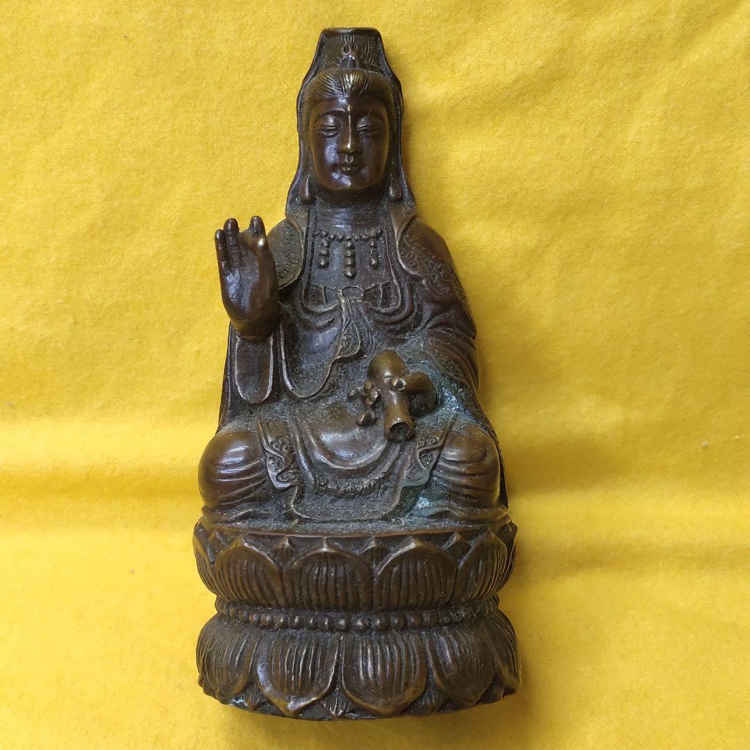 Kannon Statue Bronze Buddha Statue Buddhist Art