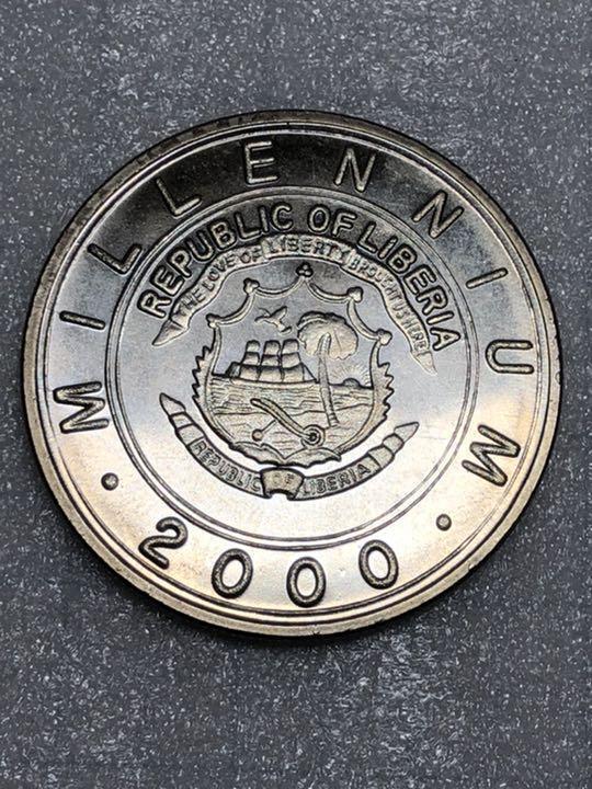 Liberia $ 5 (Zodiac Boar) 2000 (issued in a single year)