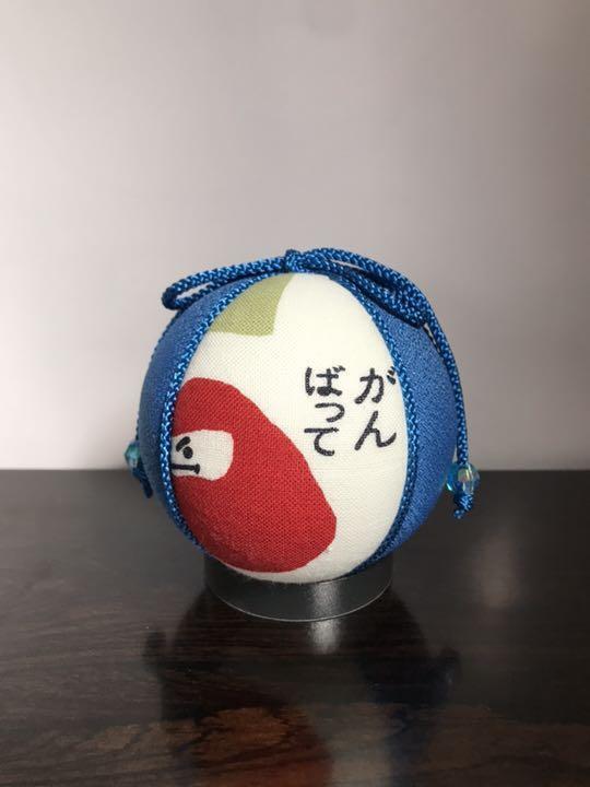 Temari  Interior decoration  gift  Daruma  Good luck Blue
