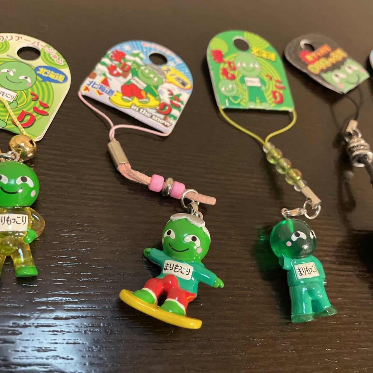 Marimokkori Hokkaido Clear version etc. 6 pieces in total Second hand strap key