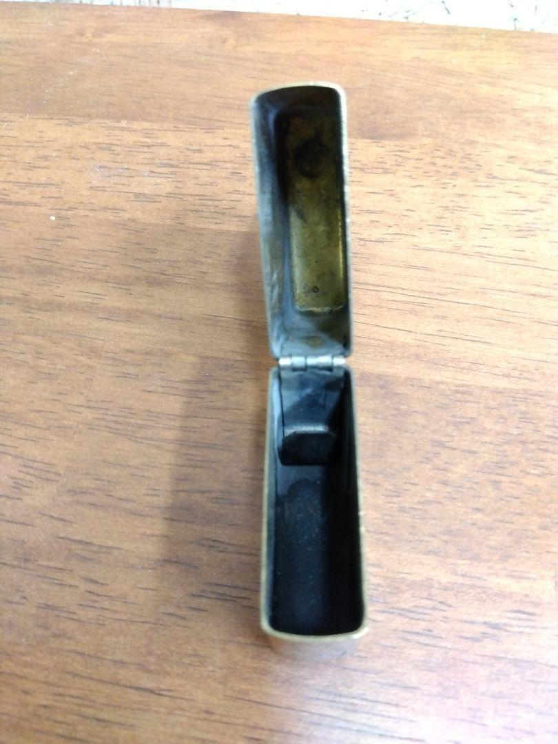 As is for parts ZIPPO lighter SOLID BRASS