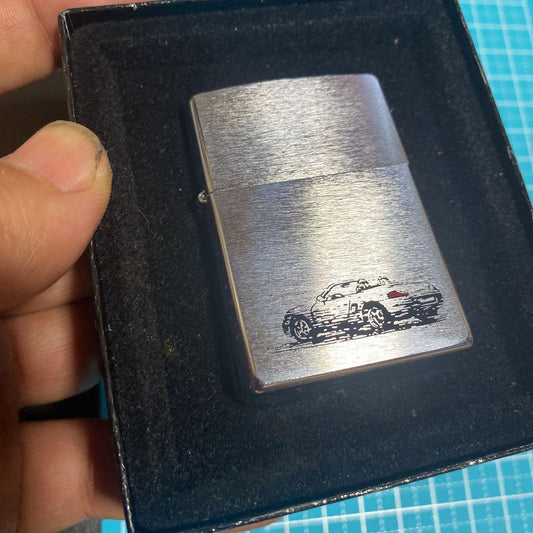 As is For Parts Zippo Porsche oil lighter