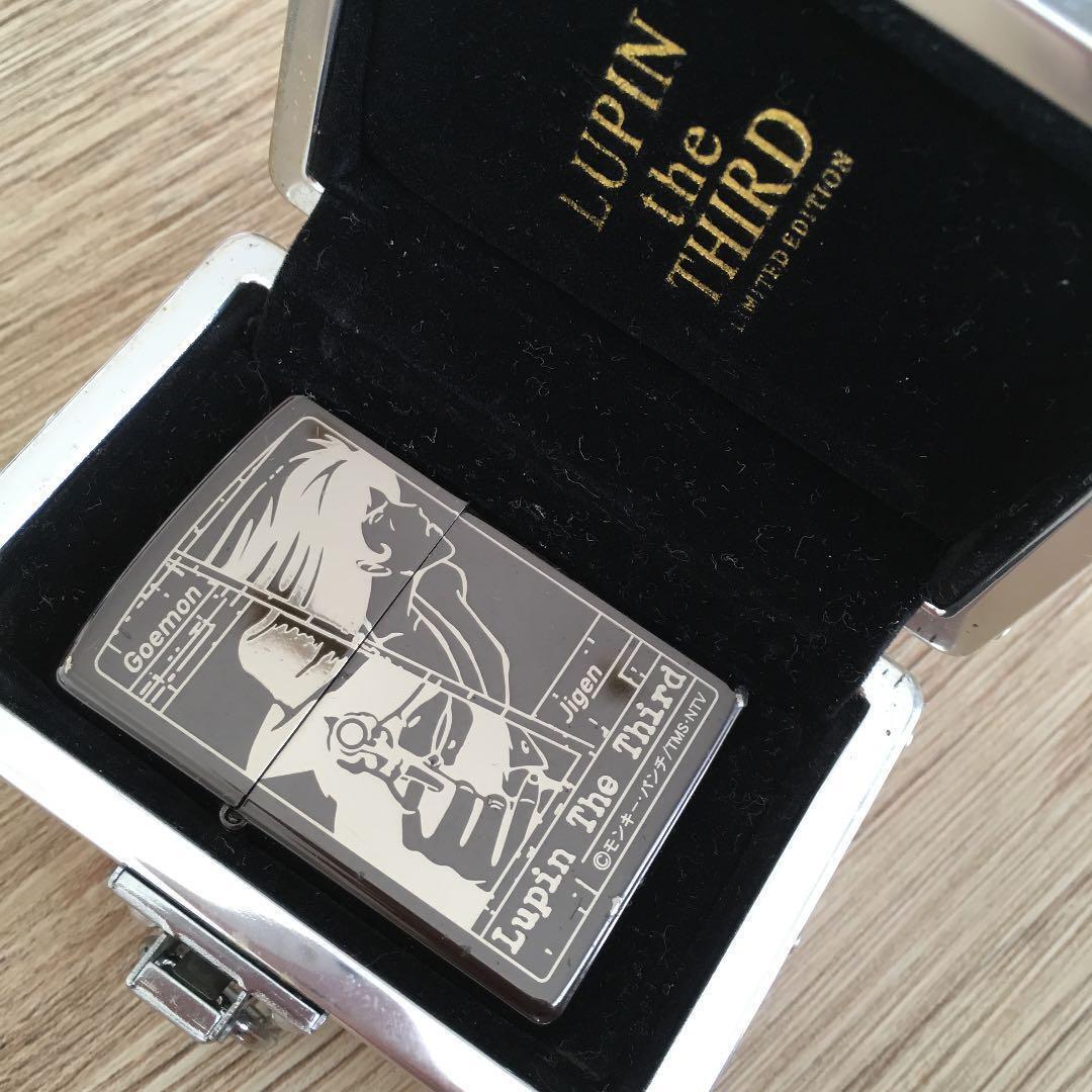 As is for parts ZIPPO lighter Lupine the 3rd Safe Jigen & Goemon
