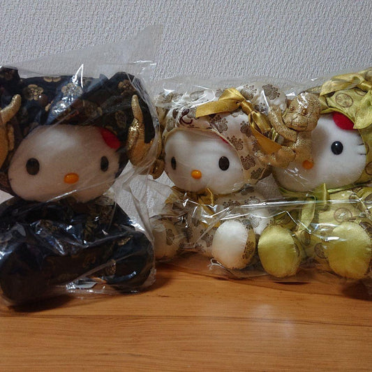 Kitty Bear Story Nobunaga Hideyoshi Ieyasu stuffed toy