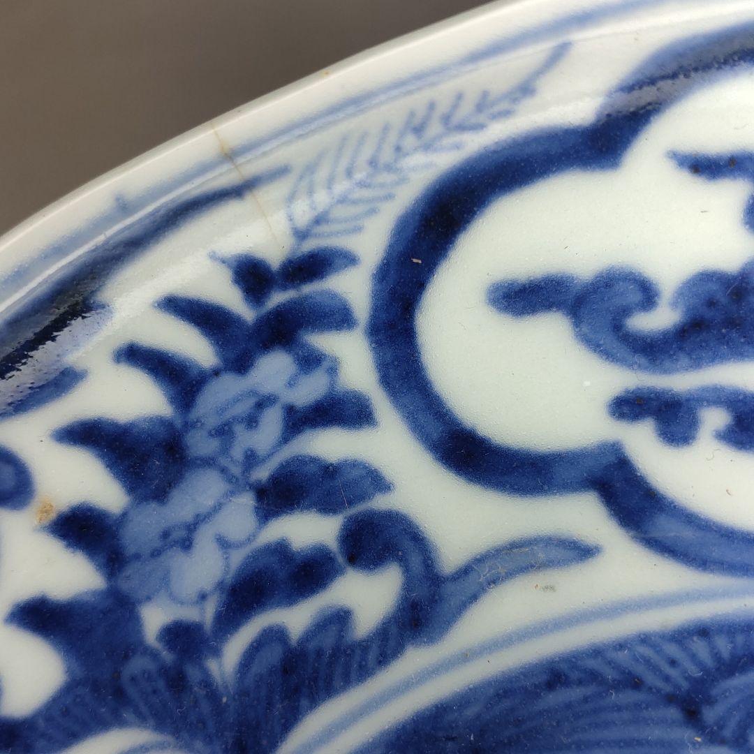 Old Imari ware Dyed medium plate Kakufuku Meiji period