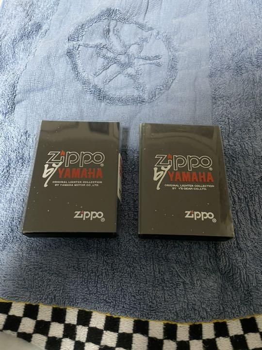 As is For Parts Yamaha RZ250/350 Zippo 2 piece set & Moto Legend RZ (book)