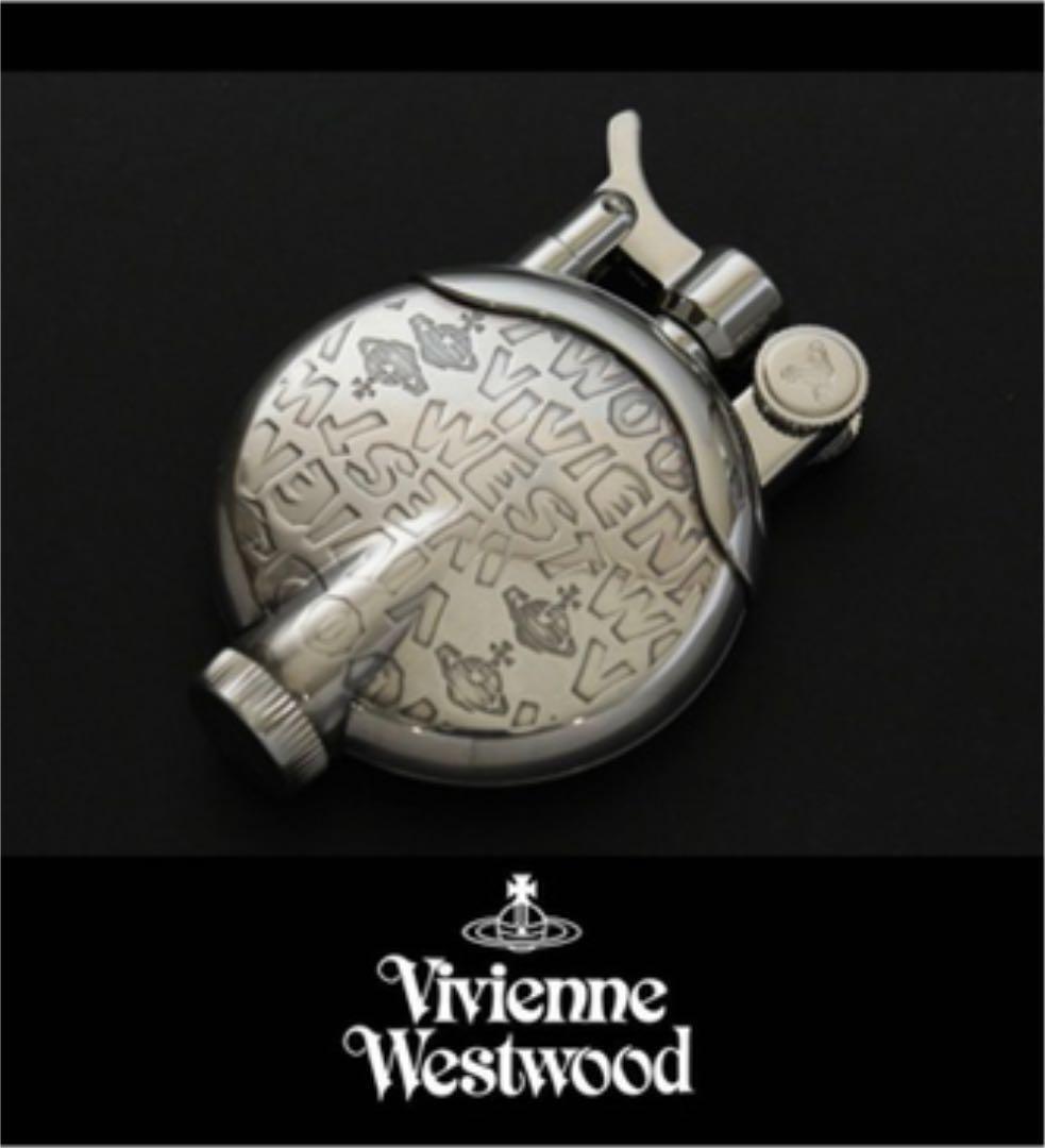 Vivienne Westwood Oil lighter Tank type silver