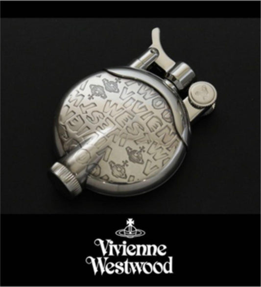Vivienne Westwood Oil lighter Tank type silver