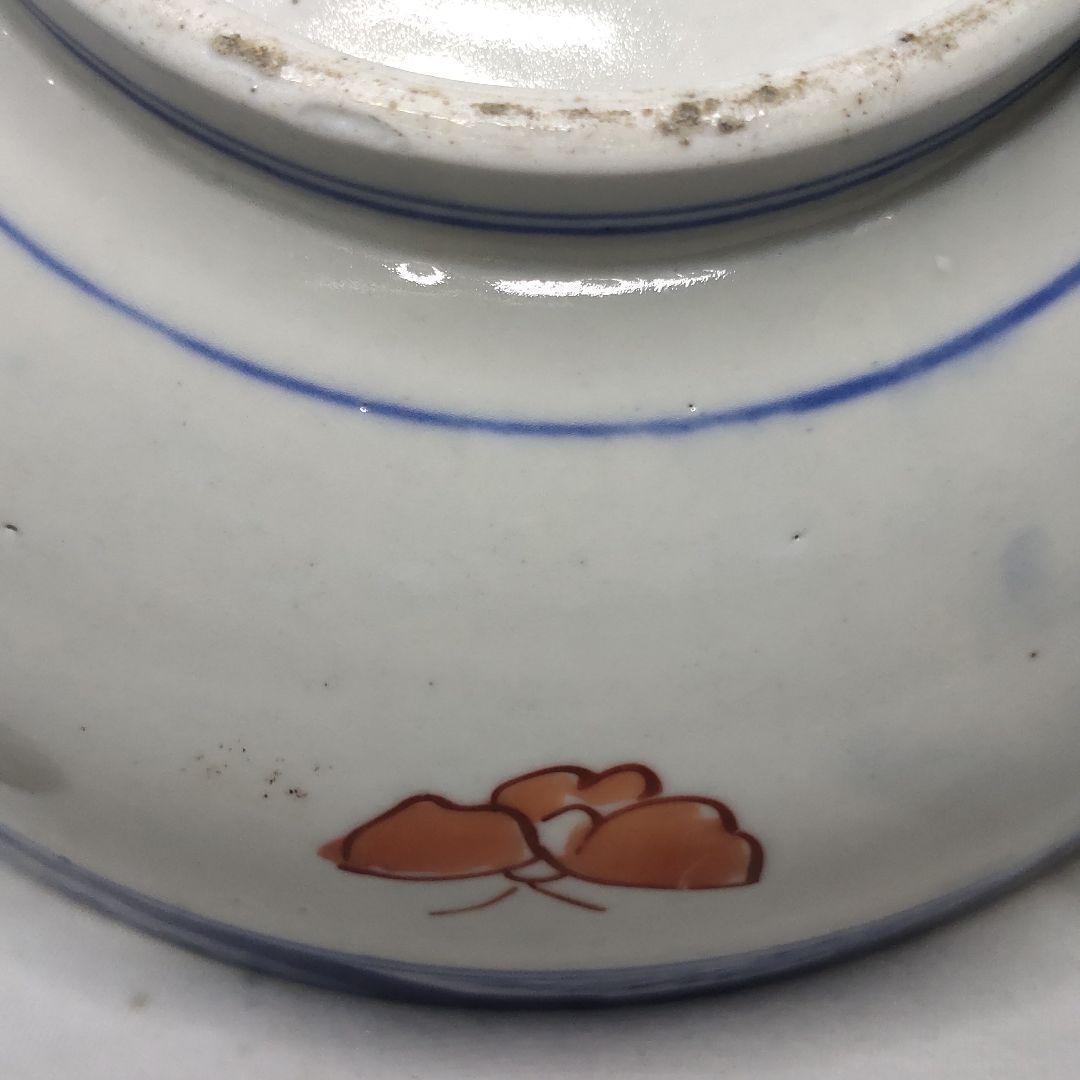 Koimari ware Color painting Deep plate Bowl Hand-painted