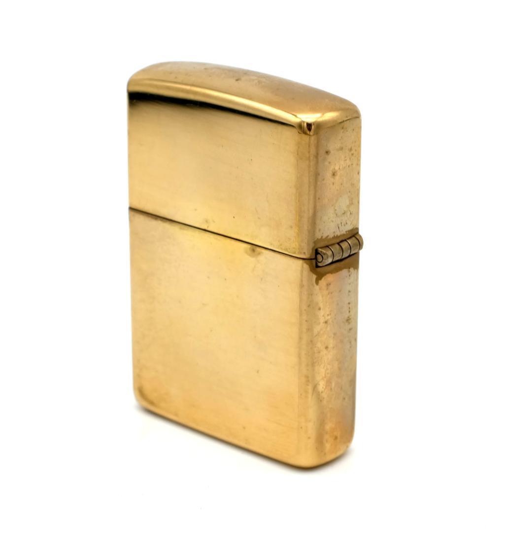 As is for parts ZIPPO lighter 1993  90s oil lighter brass