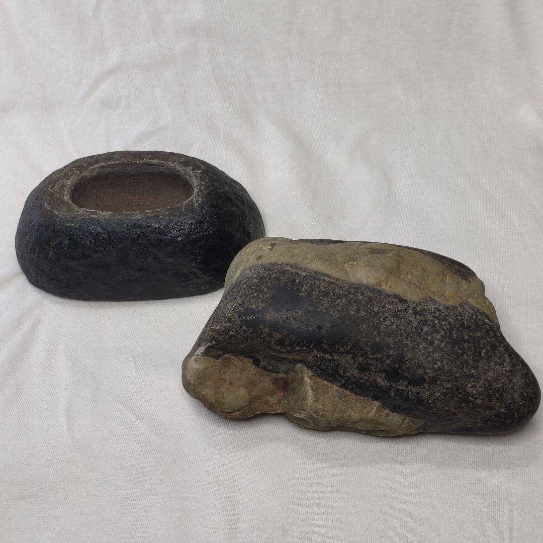 Natural stone stone table ornament Hokkaido collection