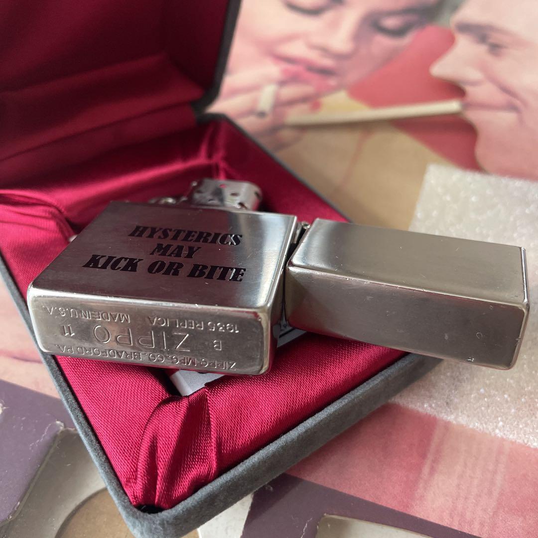 As is For Parts ZIPPO 35 replica  Hysteric glamor  USED