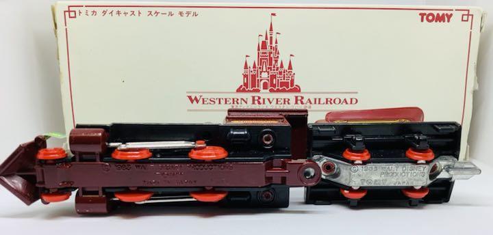 Minicar Tomica Western River Railway Tokyo Disneyland TOMY Mickey