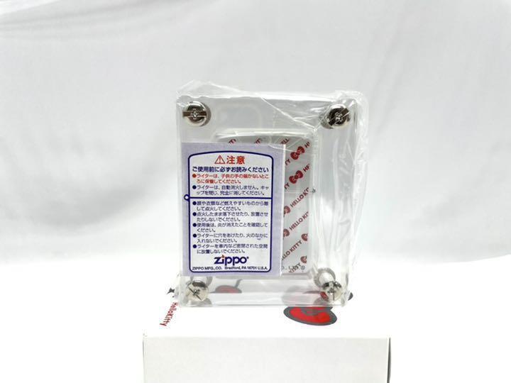 As is for parts ZIPPOライター　未使用 zippo×ハロー キティ シリアルナンバー219
