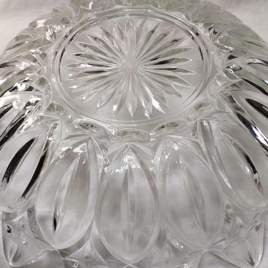 Glass ball Showa retro salad ball Fruit plate Free shipping from the old family