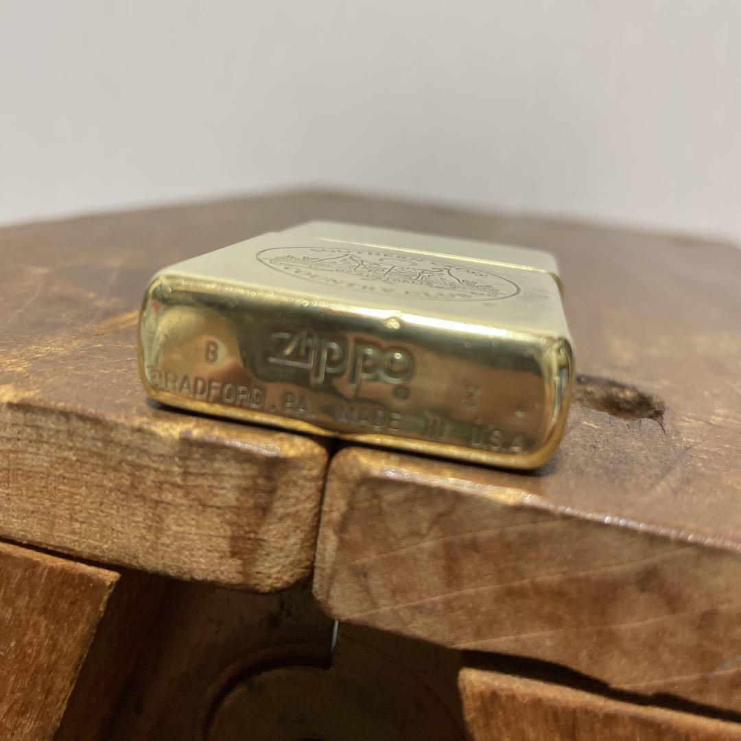 As is for parts ZIPPO lighter SOLID BRASS 1994