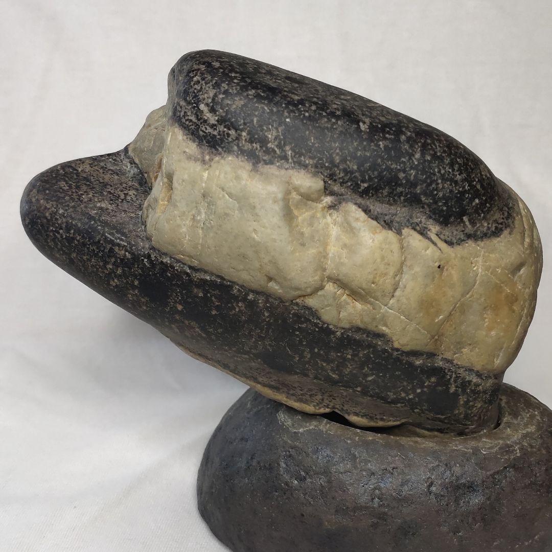 Natural stone stone table ornament Hokkaido collection