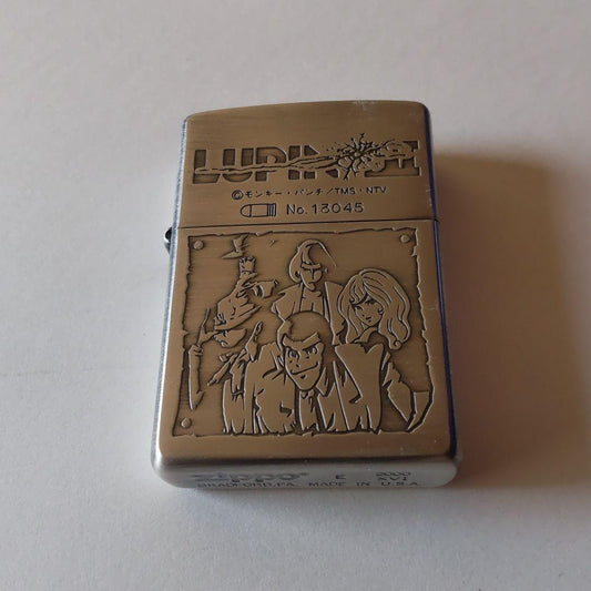 As is for parts Zippo lighter Lupine III serial NO13045