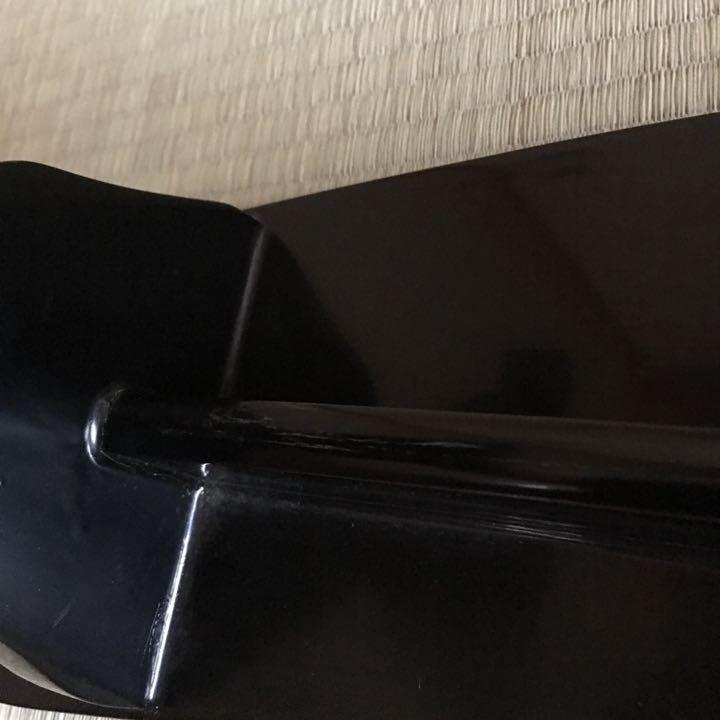 Today's armrest Kiso lacquer black