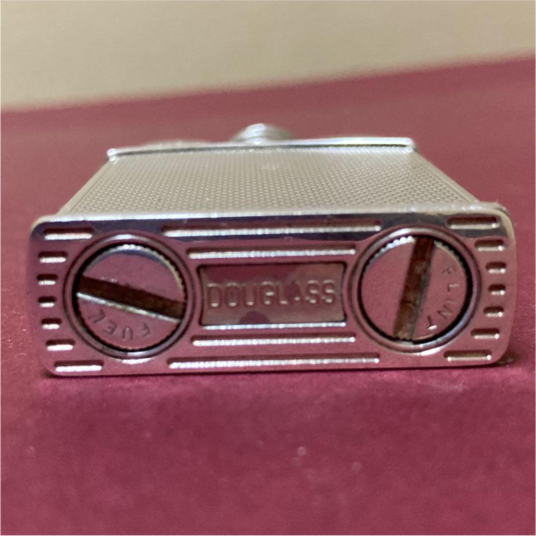 As is for Parts Douglass oil lighter type III Wild boy silver finish