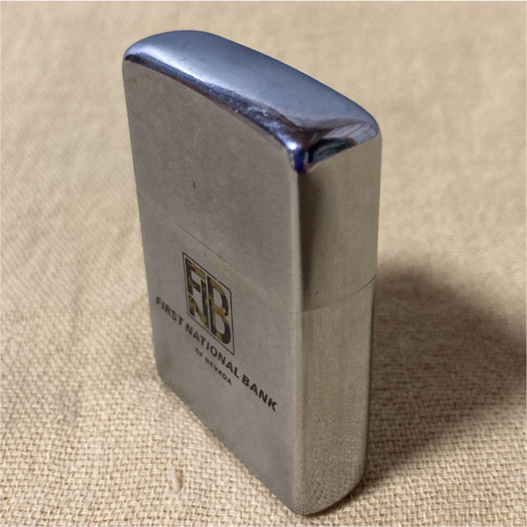 As is For Parts ZIPPO tofu felt made in 1969 first national bank