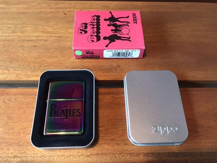 ZIPPO Beatles THE BEATLES Unused item with case and paper sleeve