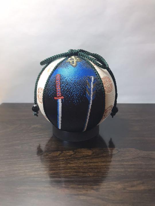 Temari Interior decoration  gift  Helmet  Katsumori Sword and bow