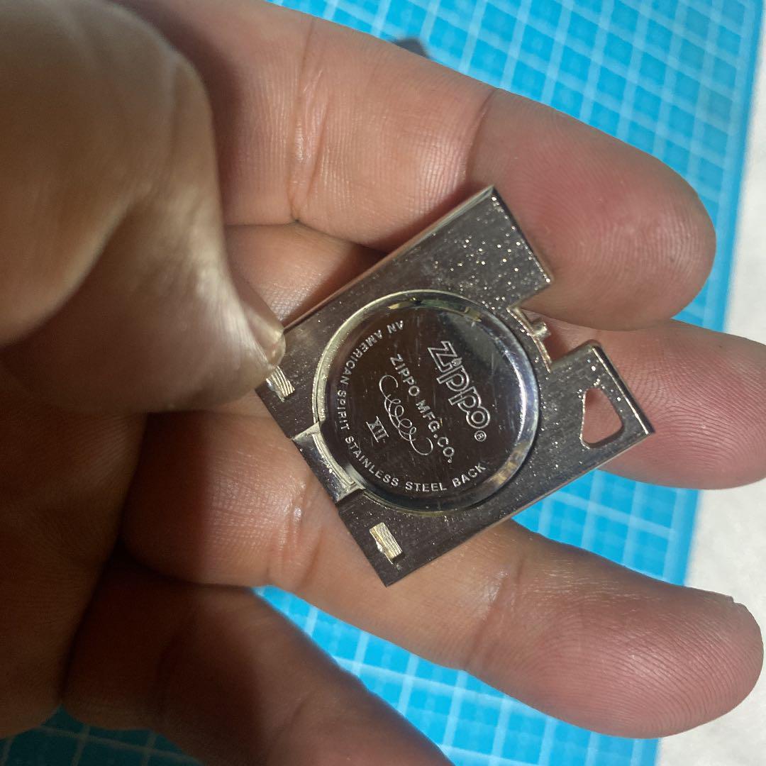 As is For Parts Zippo Time Light Oil Lighter
