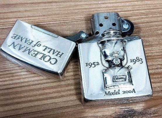 As is for parts Zippo lighter Coleman Coleman 200A limited serial available